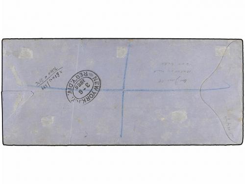 ✉ COLONIAS ESPAÑOLAS: FERNANDO POO. 1886. FERNANDO POO a U.S