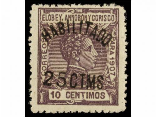 * COLONIAS ESPAÑOLAS: ELOBEY, ANNOBON Y CORISCO. Ed. 50A/50F