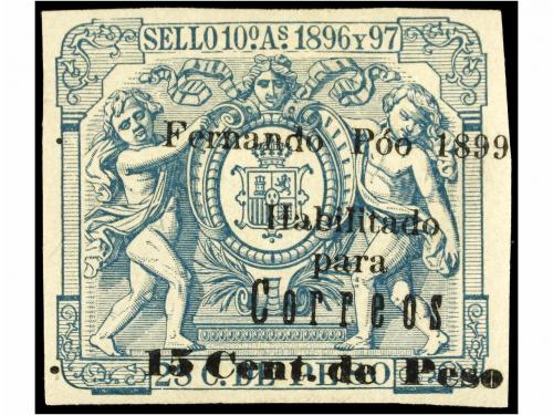 * COLONIAS ESPAÑOLAS: FERNANDO POO. Ed. 47F/47G. 10 cts. s. 