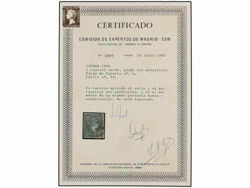 ° ESPAÑA. Ed. 39, 41, 45, 47, 50. Conjunto de sellos en usad