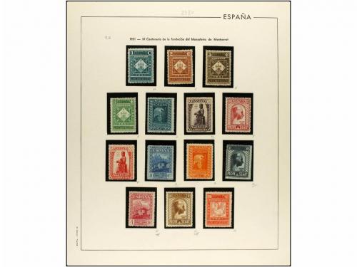 LOTES y COLECCIONES. ESPAÑA. Colección de 1900 a 1985 en tre
