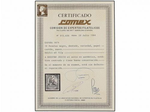 * ESPAÑA. Ed. 152p. 10 pts. negro, papel cartón. Excelente c