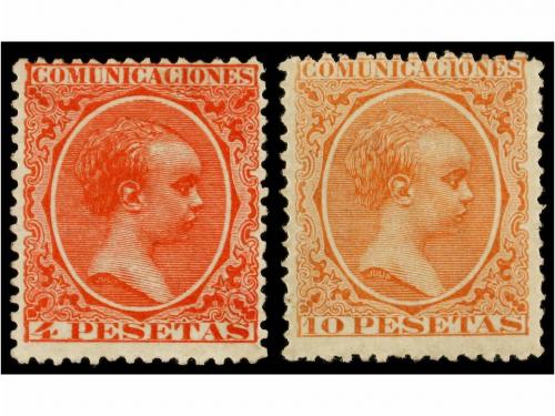 * ESPAÑA. Ed. 213/28. SERIE COMPLETA, colores frescos y cent