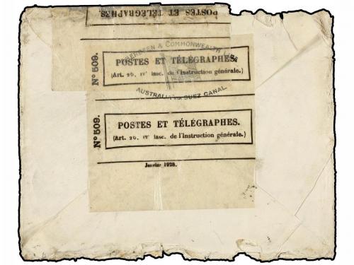✉ MALAYA. 1937. MALASIA to RIGA (Latvia). CRASH MAIL. "Cygnu