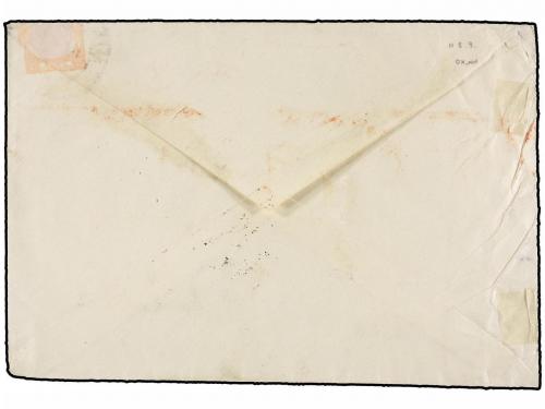 ✉ MALAYA. 1936. SINGAPORE to ENGLAND. CRASH MAIL. Envelope c