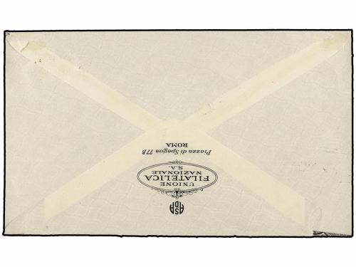✉ ITALIA. Sa. 360, A69, A70. 1934. ROMA a NEW YORK. Vuelo AC