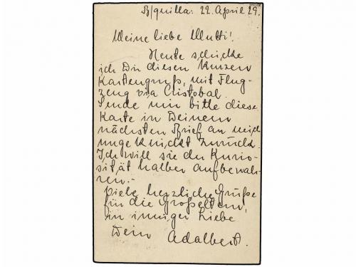 ✉ COLOMBIA. Sc. C38 (3). 1929. BARRANQUILLA a ALEMANIA. Ente