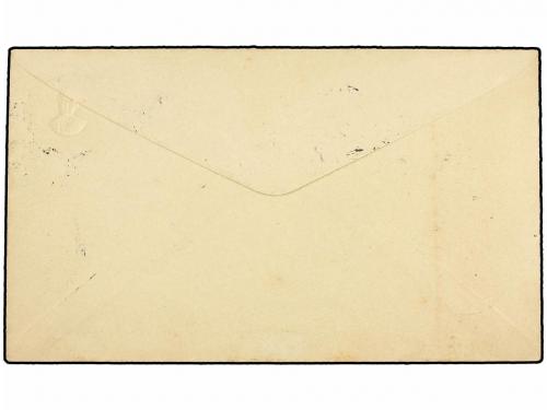 ✉ ECUADOR. 1898. ECUADOR a FRANCIA. Entero Postal 10 ctvos. 