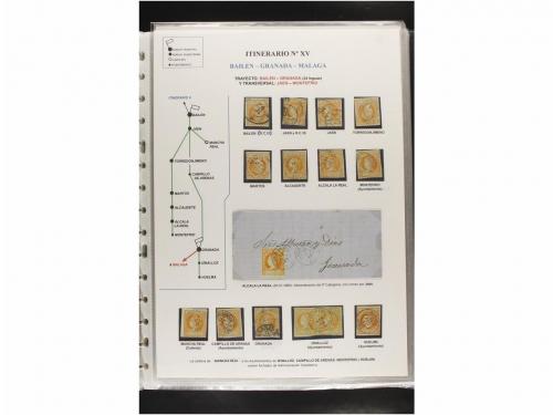 ° ✉ Δ ESPAÑA. Ed. 52. 4 cuartos amarillo. COLECCIÓN DE FECHA