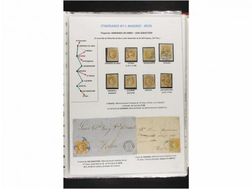 ° ✉ Δ ESPAÑA. Ed. 52. 4 cuartos amarillo. COLECCIÓN DE FECHA