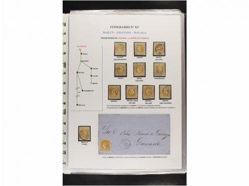 ° ✉ Δ ESPAÑA. Ed. 52. 4 cuartos amarillo. COLECCIÓN DE FECHA