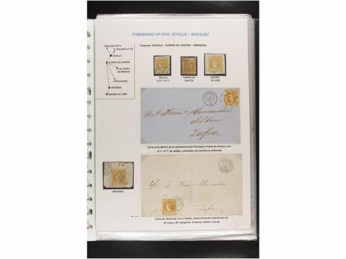 ° ✉ Δ ESPAÑA. Ed. 52. 4 cuartos amarillo. COLECCIÓN DE FECHA