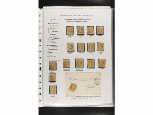 ° ✉ Δ ESPAÑA. Ed. 52. 4 cuartos amarillo. COLECCIÓN DE FECHA