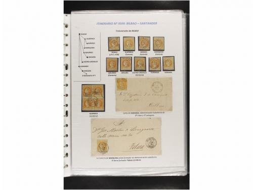 ° ✉ Δ ESPAÑA. Ed. 52. 4 cuartos amarillo. COLECCIÓN DE FECHA