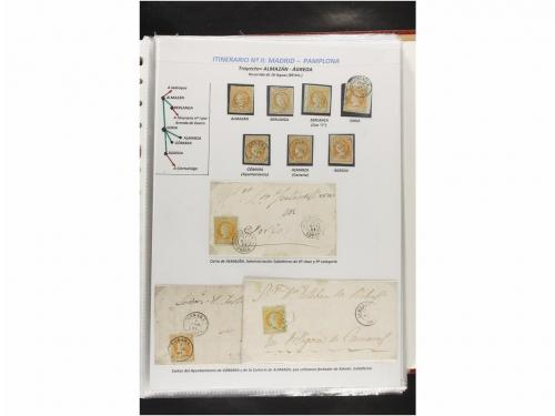 ° ✉ Δ ESPAÑA. Ed. 52. 4 cuartos amarillo. COLECCIÓN DE FECHA