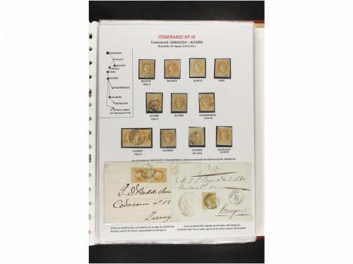 ° ✉ Δ ESPAÑA. Ed. 52. 4 cuartos amarillo. COLECCIÓN DE FECHA