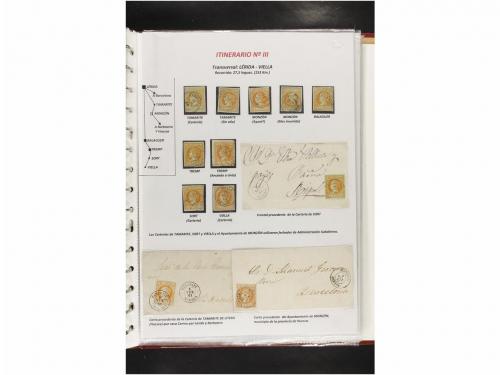 ° ✉ Δ ESPAÑA. Ed. 52. 4 cuartos amarillo. COLECCIÓN DE FECHA