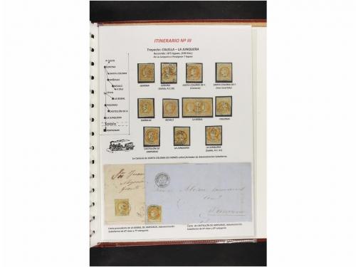 ° ✉ Δ ESPAÑA. Ed. 52. 4 cuartos amarillo. COLECCIÓN DE FECHA