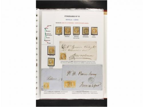 ° ✉ Δ ESPAÑA. Ed. 52. 4 cuartos amarillo. COLECCIÓN DE FECHA