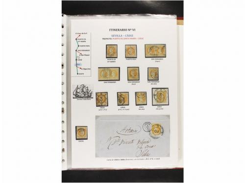 ° ✉ Δ ESPAÑA. Ed. 52. 4 cuartos amarillo. COLECCIÓN DE FECHA