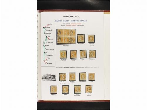 ° ✉ Δ ESPAÑA. Ed. 52. 4 cuartos amarillo. COLECCIÓN DE FECHA