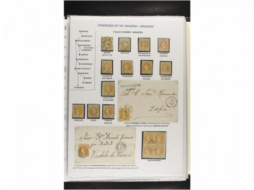 ° ✉ Δ ESPAÑA. Ed. 52. 4 cuartos amarillo. COLECCIÓN DE FECHA