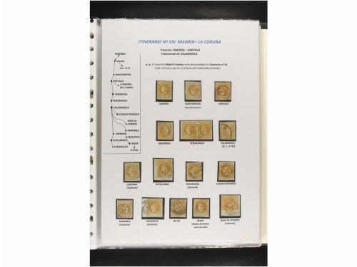 ° ✉ Δ ESPAÑA. Ed. 52. 4 cuartos amarillo. COLECCIÓN DE FECHA