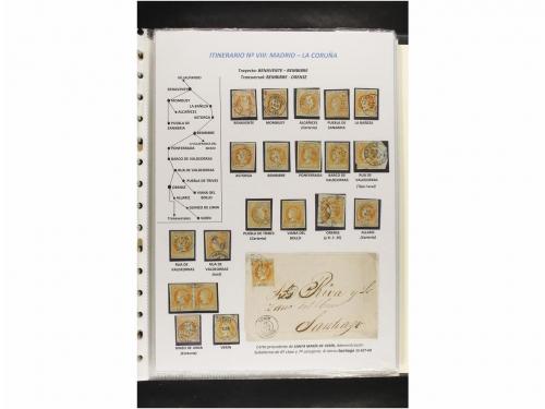 ° ✉ Δ ESPAÑA. Ed. 52. 4 cuartos amarillo. COLECCIÓN DE FECHA