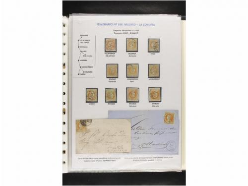 ° ✉ Δ ESPAÑA. Ed. 52. 4 cuartos amarillo. COLECCIÓN DE FECHA