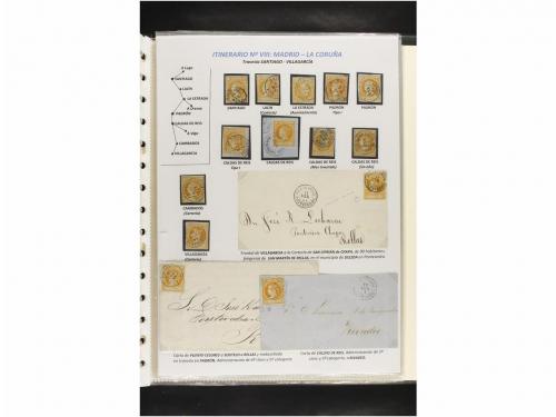 ° ✉ Δ ESPAÑA. Ed. 52. 4 cuartos amarillo. COLECCIÓN DE FECHA