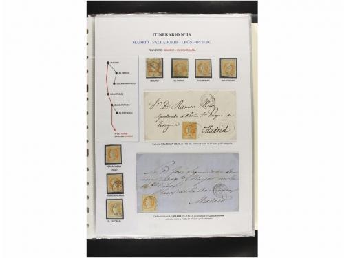 ° ✉ Δ ESPAÑA. Ed. 52. 4 cuartos amarillo. COLECCIÓN DE FECHA