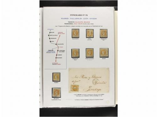 ° ✉ Δ ESPAÑA. Ed. 52. 4 cuartos amarillo. COLECCIÓN DE FECHA