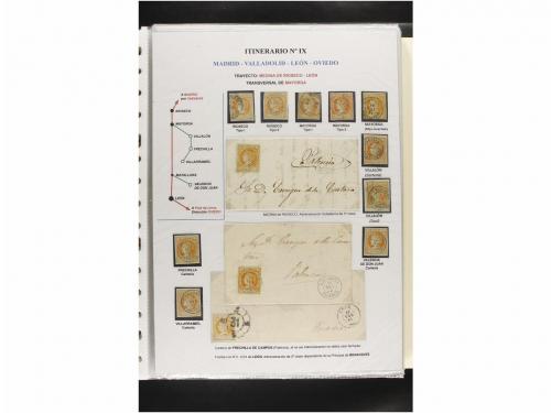 ° ✉ Δ ESPAÑA. Ed. 52. 4 cuartos amarillo. COLECCIÓN DE FECHA