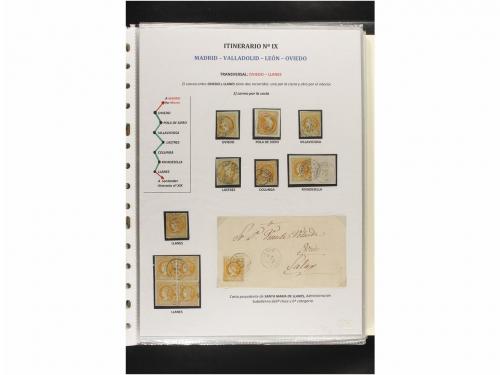 ° ✉ Δ ESPAÑA. Ed. 52. 4 cuartos amarillo. COLECCIÓN DE FECHA