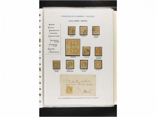 ° ✉ Δ ESPAÑA. Ed. 52. 4 cuartos amarillo. COLECCIÓN DE FECHA