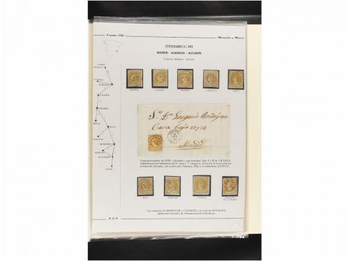 ° ✉ Δ ESPAÑA. Ed. 52. 4 cuartos amarillo. COLECCIÓN DE FECHA