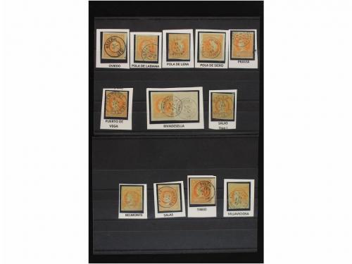 ° ESPAÑA. Ed. 52. ASTURIAS. Conjunto de veintisiete matasell