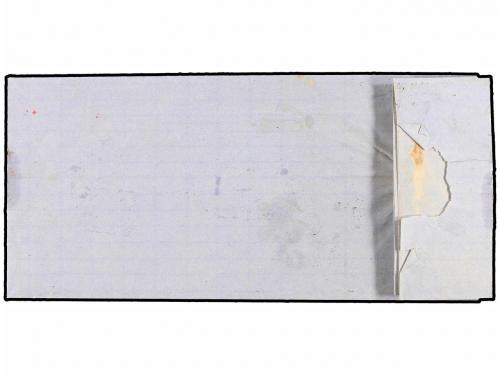 ✉ ESPAÑA. Ed. 52. 1860. ALCALÁ a GRANADA. 4 cuartos amarillo