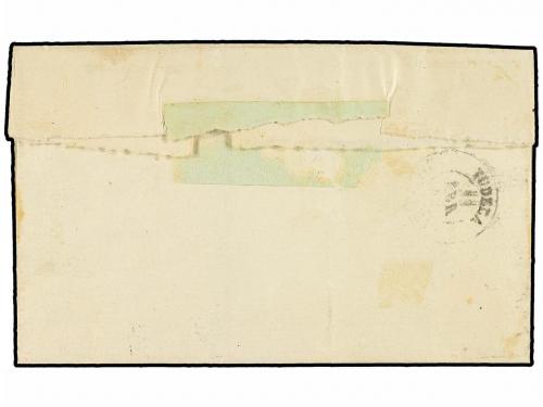 ✉ ESPAÑA. Ed. 52. 1862. NAVALCARNERO a TUDELA. 4 cuartos ama