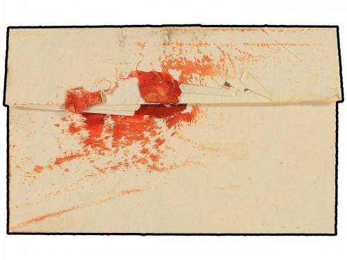 ✉ ESPAÑA. Ed. 52. 1860. FRECHILLA a PALENCIA. 4 cuartos amar