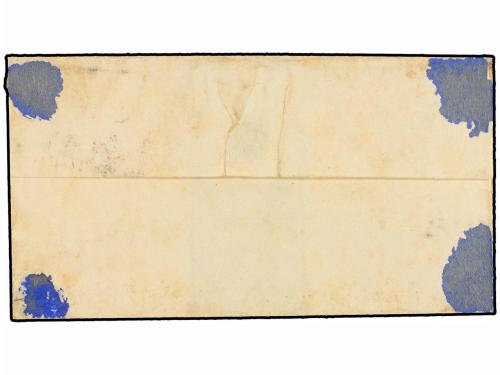 ✉ ESPAÑA. Ed. 52. 1861. CASTROPOL a RIVADEO. 4 cuartos amari