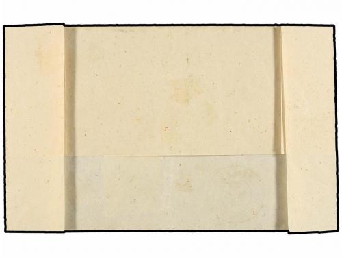 ✉ ESPAÑA. Ed. 52. 1862. CANDAS a OVIEDO. 4 cuartos amarillo.