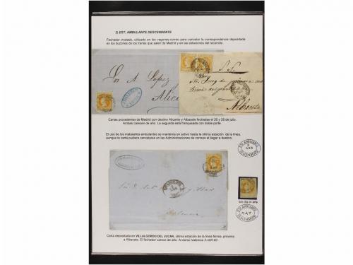 ° ✉ Δ ESPAÑA. Ed. 52. 4 cuartos amarillo. COLECCIÓN DE AMBUL