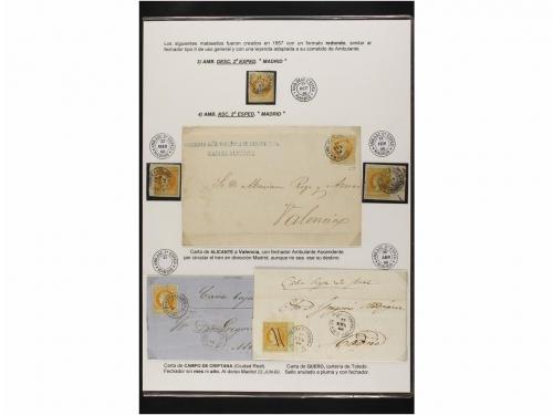 ° ✉ Δ ESPAÑA. Ed. 52. 4 cuartos amarillo. COLECCIÓN DE AMBUL