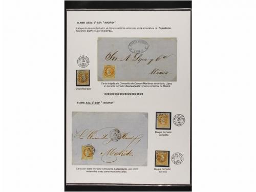 ° ✉ Δ ESPAÑA. Ed. 52. 4 cuartos amarillo. COLECCIÓN DE AMBUL