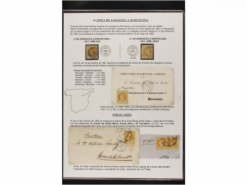 ° ✉ Δ ESPAÑA. Ed. 52. 4 cuartos amarillo. COLECCIÓN DE AMBUL