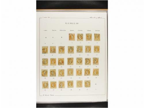 ° ESPAÑA. Ed. 52. 4 cuartos amarillo. CALENDARIO completo de