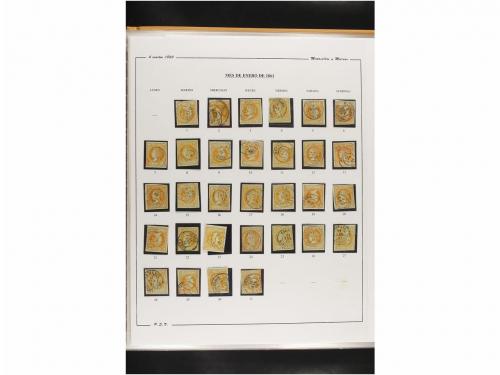 ° ESPAÑA. Ed. 52. 4 cuartos amarillo. CALENDARIO completo de