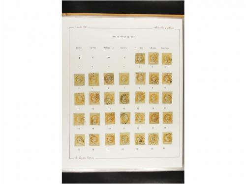 ° ESPAÑA. Ed. 52. 4 cuartos amarillo. CALENDARIO completo de