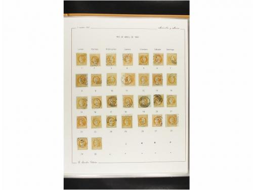 ° ESPAÑA. Ed. 52. 4 cuartos amarillo. CALENDARIO completo de